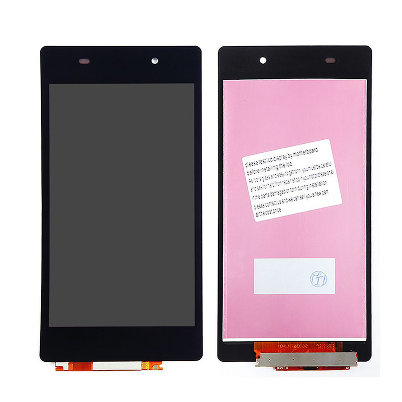 LCD Y TOUCH SONY Z2 - D6503 NEGRA CON MARCO