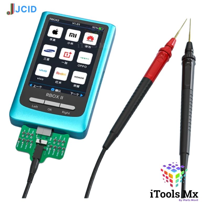 ANALIZADOR DE BUS JCID RBOX II RFFE PARA PRUEBAS DE DATOS DE BUS RFFE DE APPLE QUALCOMM