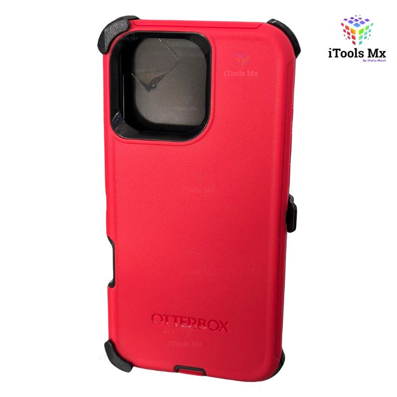 OTTERBOX DEFENDER IPHONE 16 PRO MAX ROJO