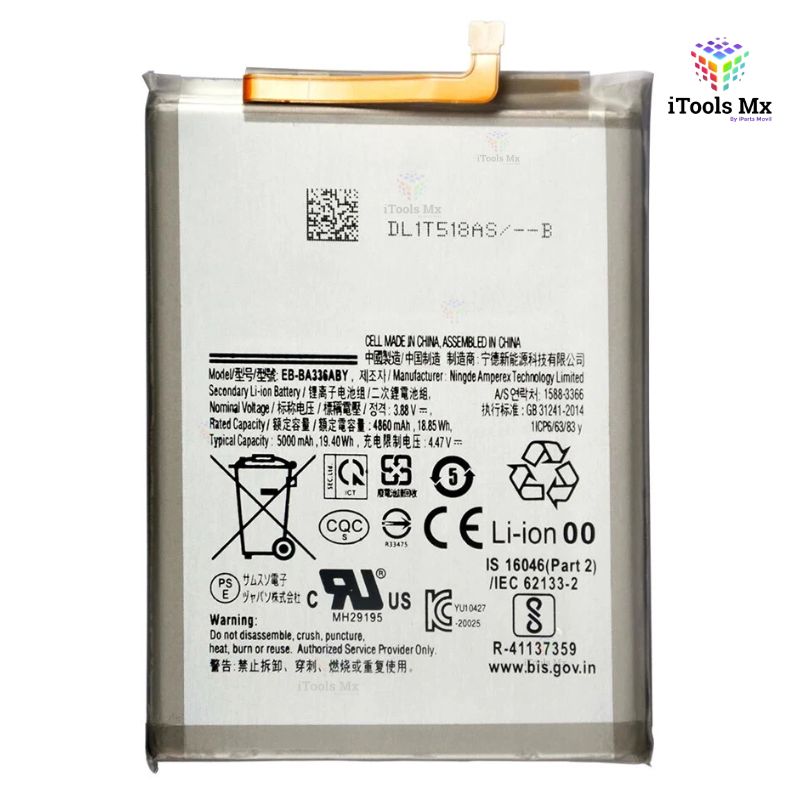 BATERIA SAMSUNG A33 - SAMSUNG A53 EB-BA336ABY