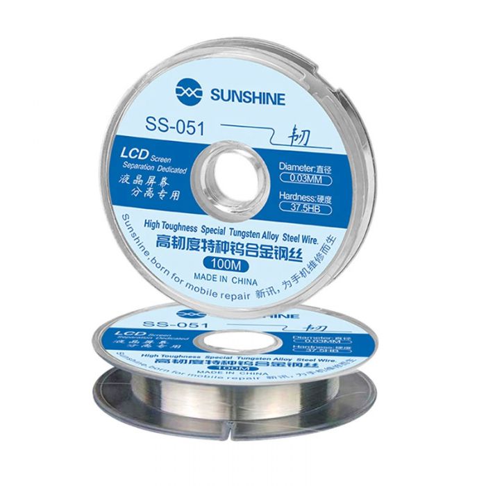 CABLE PARA SEPARAR CRISTAL DE 0.03 MM SS-051