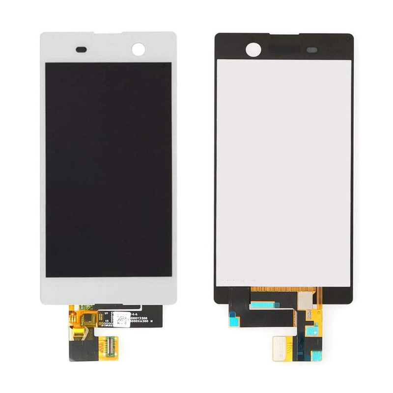 LCD Y TOUCH SONY XPERIA M5 - E5603 - E5606 - E5653 BLANCA
